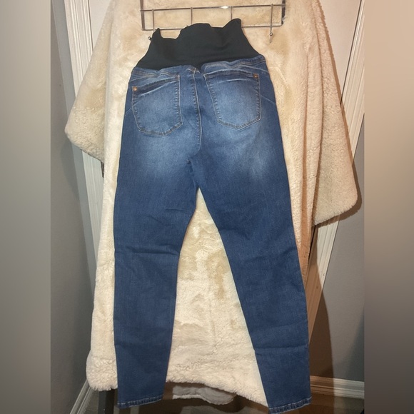 Indigo Poppy Maternity Jeans - Picture 3 of 5